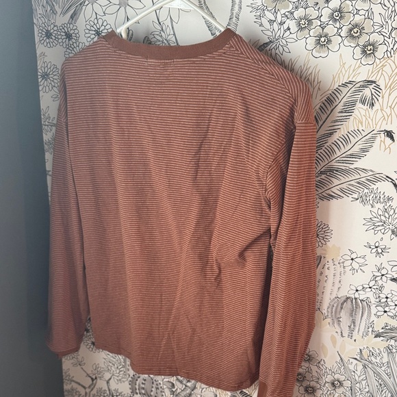 Mod Ref Tan Striped Shirt - Picture 3 of 5